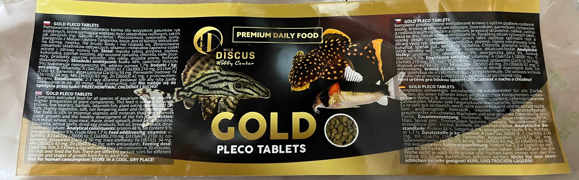 Gold placo tabletsIntroducing Gold Placo Tablets Experience the power of gold with our innovative Gold Placo Tablets. These tablets are specially designed to provide your fish with essential nutrients and minerals for optimal health and growth. Made with