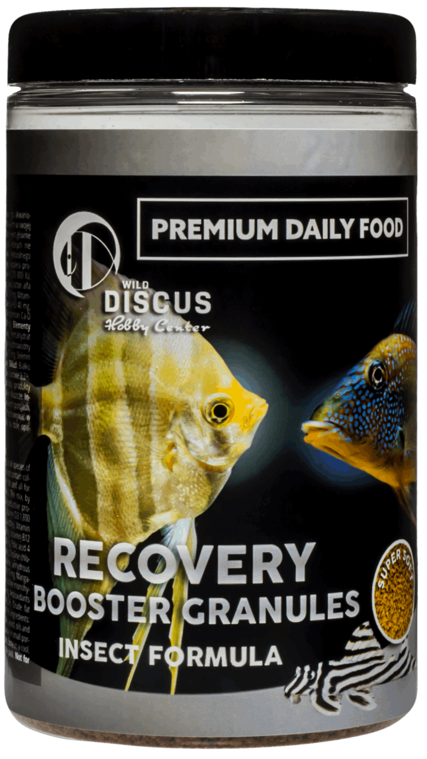 Recovery Booster Granules Insect FormulaRecovery Booster Granules Insect Formula Introducing our latest innovation in fish care - the Recovery Booster Granules Insect Formula. This powerful formula is designed to help your fish recover from illness and st